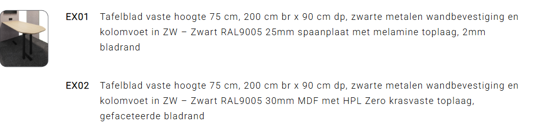 xlarge tafel